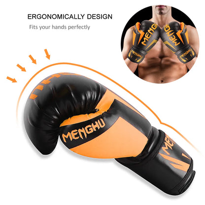 Boxing Gloves with Wraps